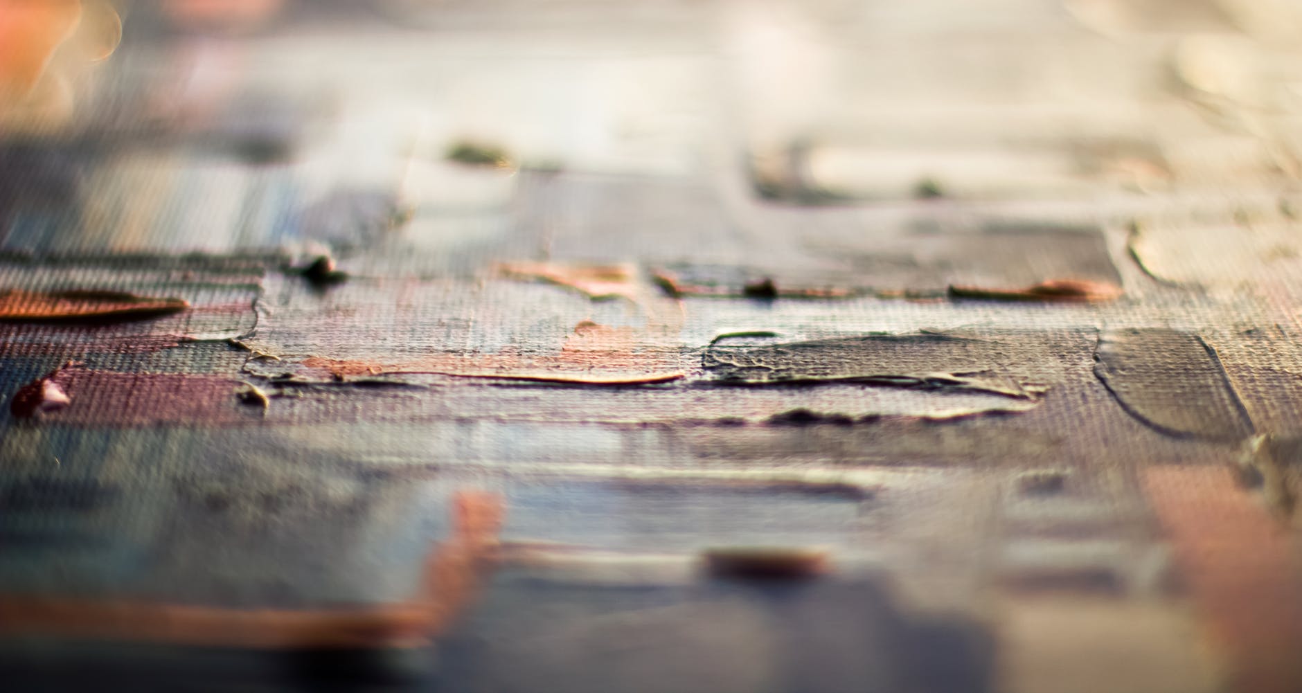 tilt shift photography of gray surface