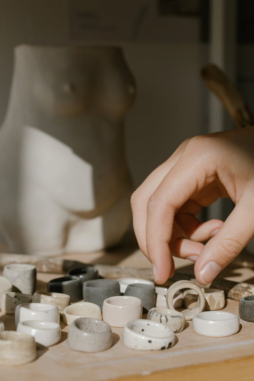 rings made of ceramic